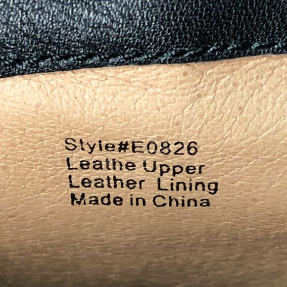 MADEWELL Women's 7.5 The Archive Black Pebbled Leather Knee High Riding Boots - Picture 15 of 16